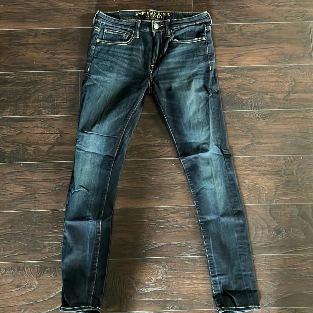 Super skinny dark wash